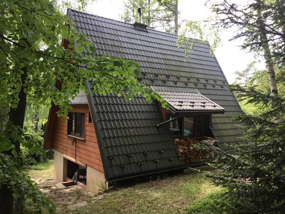 Domek W Lesie Leki  Zewnętrze zdjęcie